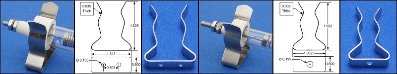 Stainless Mounting Clips